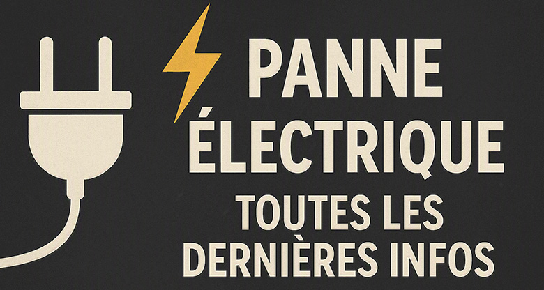 Panne d'électricité : le point sur la situation