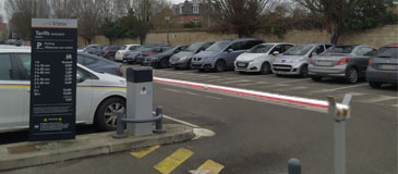 Parking du commerce : fermeture temporaire