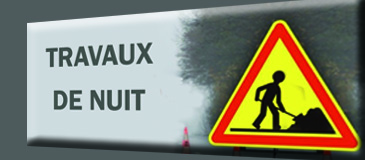 Travaux : fermeture nocturne de la RD154