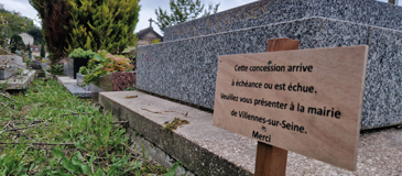 Cimetière : vérifier votre concession