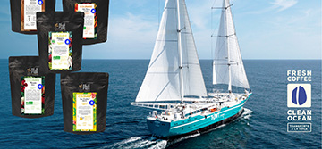 Le café villennois transporté à la voile